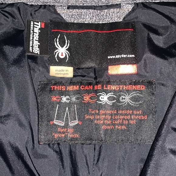 Spider unisex ski pants size 16 - Picture 2 of 11